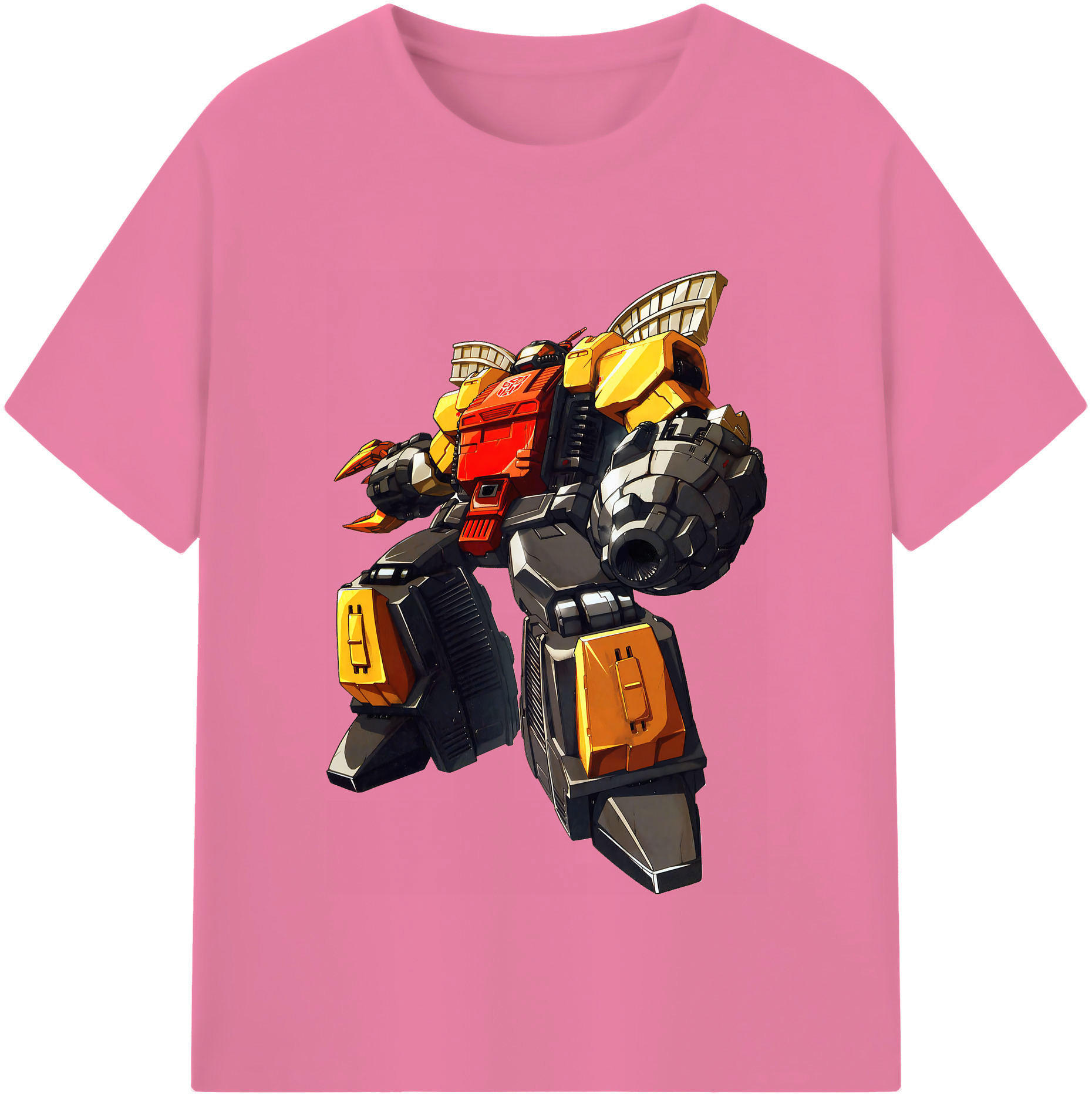 （画像用） Transformers トランスフォーマー 綿100％半袖Tシャツ（フロントプリント）